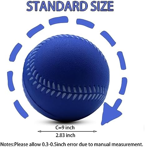Magicorange Foam Baseballs, 12/24 Ball Pack Practice Training Baseballs - Image 2
