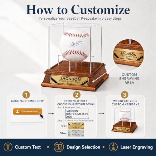 Custom Baseball Display Case - Image 4