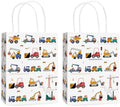 Hxezoc 12 Pieces Construction Vehicle Gift Bags by Hxezoc