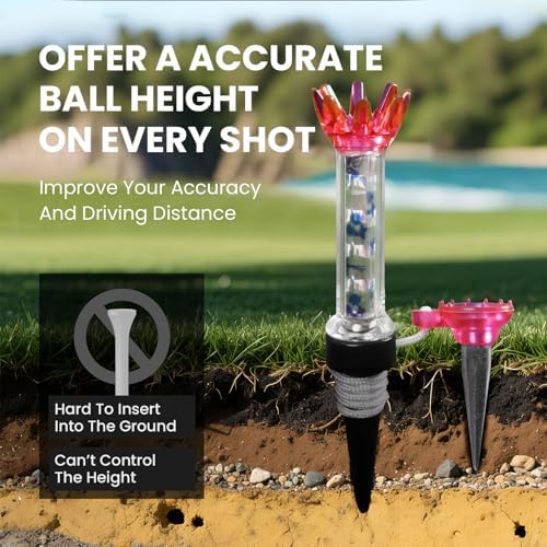 VEASAERS Golf Tees Plastic Magnetic 2/4/8/12 Pack - Image 4
