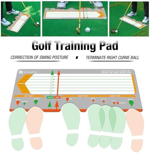 Golf Training Mat for Beginners | Posture Assistance and Entry-Level Stance - Image 4