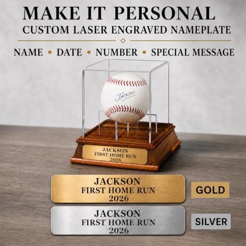 Personalized Baseball Display Case - Image 2