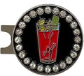 Giggle Golf Happy Hour Bling Golf Ball Marker by GiggleGolf