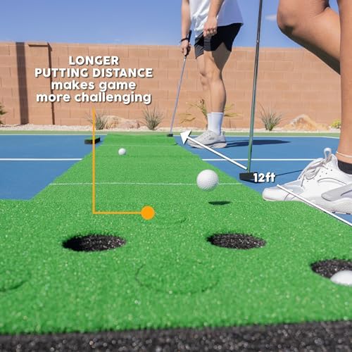 MD Sports Big Sky Putting Green Golf Training Games Pong Style - Image 4