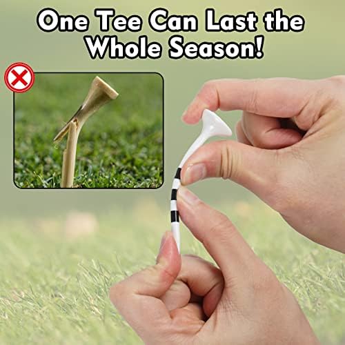 Golf Tees Plastic, Unbreakable Golf Tee 3 1/4" - Image 3