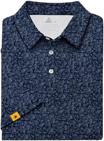 ZITY Mens Golf Polo Shirts Short Sleeve UPF 50+ Moisture Wicking Tshirt - Image 6