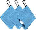 3Pcs Golf Ball Towel 5.5"x5.5" by YELARXI