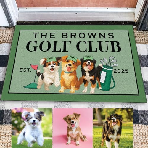 Personalized Golf Welcome Mat - Image 3