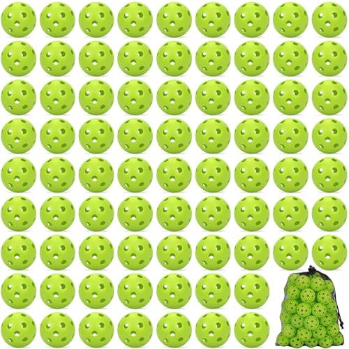 Coopay 20/40/80 Pack Mini Plastic Practice Baseballs, 1.65inch Small Soft by Coopay
