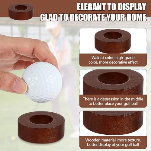 WinnerWhy Wooden Golf Ball Display Stand - Image 3