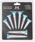 MAZEL Plastic Golf Tees 8 Pack｜Excellent Durability and Stability Plastic Tees by MAZEL