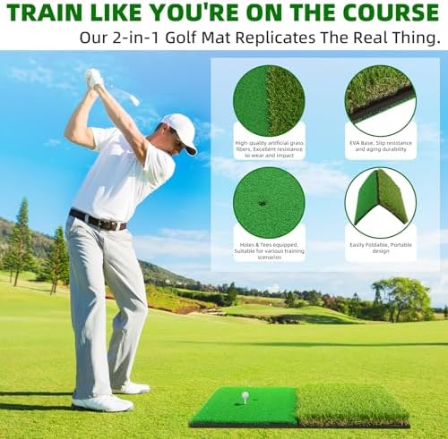Golf Practice Mat Golf Hitting Mat - Image 5