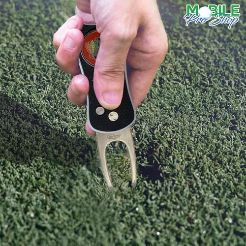 Divot Repair Tool with Double-Sided Removable Magnetic Ball Marker - Image 7