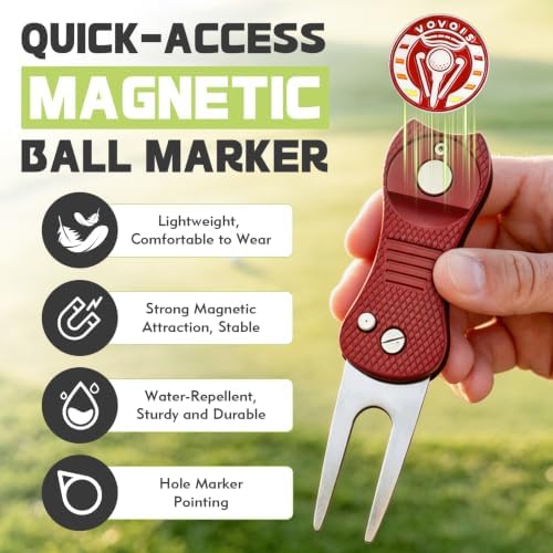 5-in-1 Fold Golf Divot Tool - Image 4
