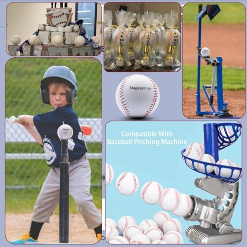 Magicorange Foam Baseballs, 12/24 Ball Pack Practice Training Baseballs - Image 6
