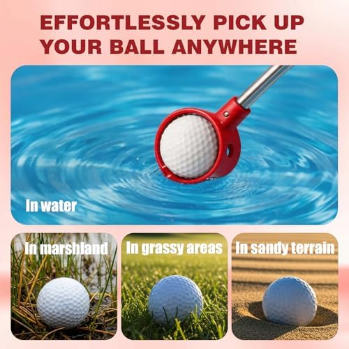 Replaceable Pickup Head for Telescopic Golf Ball Retriever - Image 4