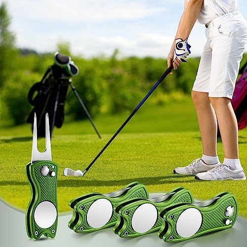 Skylety 4 Pcs Golf Divot Repair Tool Foldable - Image 5