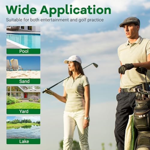 ULTIMATE Floating Golf Green for Pool, Floating Chipping Green Mat w/Hitting Mat - Image 6