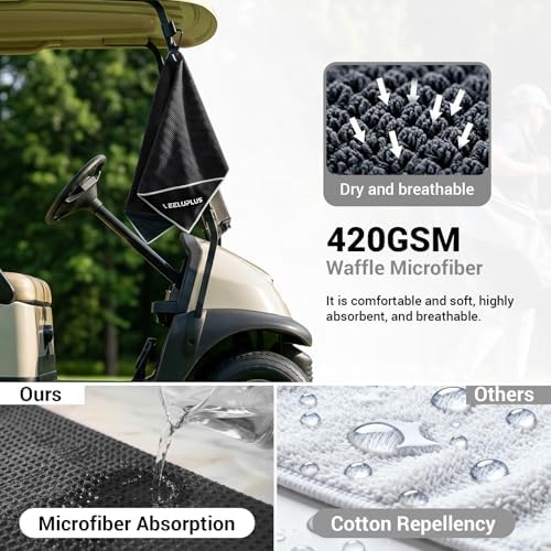 4-in-1 Magnetic Golf Towel - Image 5