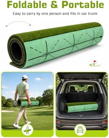 Fitense Golf Hitting Mat 6x4ft - Image 6
