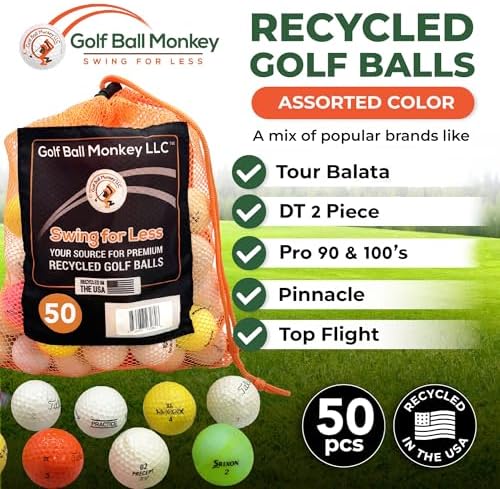 Golf Ball Monkey Hit Away Used Golf Balls Bulk - Image 2