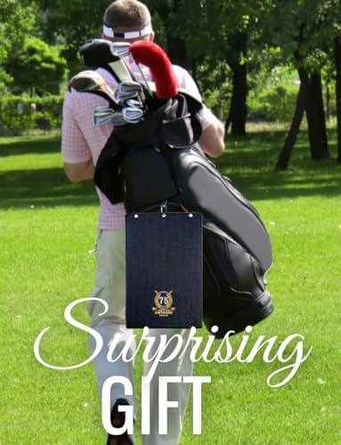 75th Birthday Gifts Golf for Men Golfer, Funny Golf Towels for Golf Lovers - Image 4