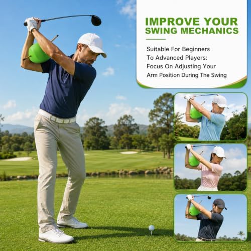 ASelected Golf Training Aid 3-Piece PU Golf Connection Ball - Image 6