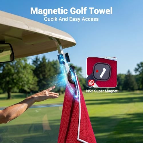 4-in-1 Magnetic Golf Towel - Image 4