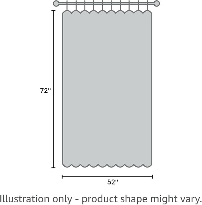 NICETOWN 2 Panels Greyish Blue Outdoor Curtains - Image 8