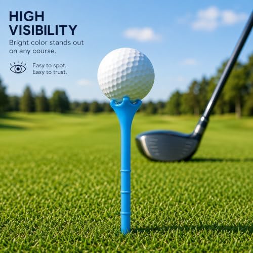 100/150 Pack Professional Plastic Golf Tees 3-1/4", Premium Durable Golf Tee - Image 4