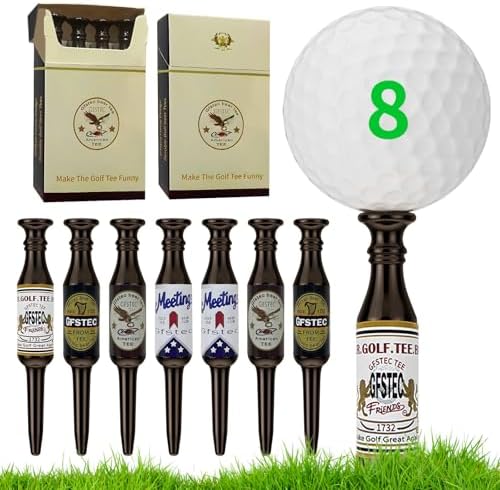 Beer Bottle Golf Tees, Virtually Unbreakable and Recyclable Plastic Golf Tee by Unknown