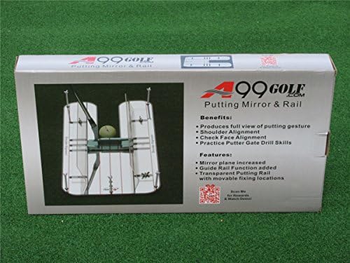 A99 Golf Putting Mirror & Rail Alignment Practice Training Aid Portable - Image 5