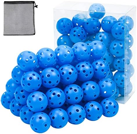 Plastic Golf Balls Practice Limited Flight Golf Training Ball Hollow Swing by Bac-kitchen
