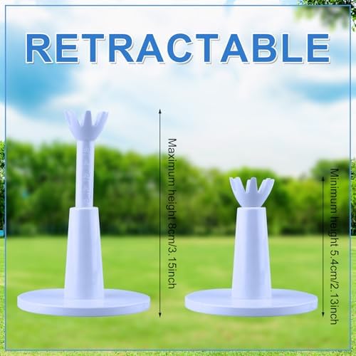 BOXOB 2pcs Adjustable Golf Tees, Golf Simulator Tees - Image 2