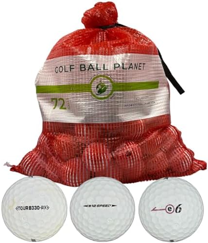 Golf Ball Planet 72 Used Golf Balls by GolfBallPlanet