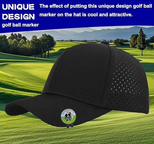 Adhere Golf Ball Markers Personlized Colourful Diamond Logo - Image 3
