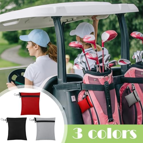 Shappy 3 Pcs Golf Tee Bag Pouch, 6.7x5.5 Inch - Image 6