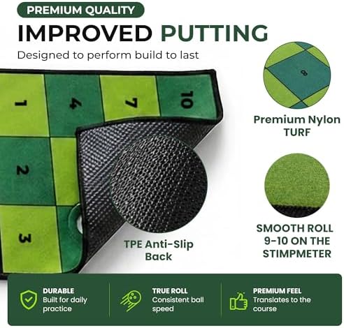 Golf Putting Mat: Indoor Putting Green - Image 7