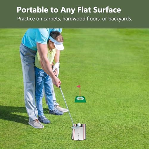 Golf Putting Practice Set, Detachable 2 Way Putter - Image 6