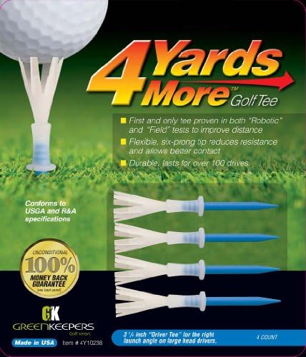 Greenkeepers 4 Yards More Performance Golf Tee by Player+Supreme+by+JP+Lann