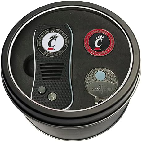 Team Golf NCAA Gift Set Switchblade Divot Tool, Cap Clip, & 2 Double-Sided by TeamGolf