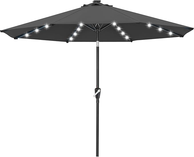 ABCCANOPY Solar Led Patio Umbrella by ABCCANOPY
