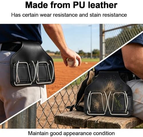 Golf Waist Bag, PU Leather Pouch - Image 5