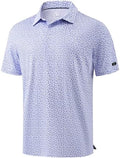 Obla Men's Golf Shirt Short Sleeve Dry Fit Collared Polo Shirts by OBLA