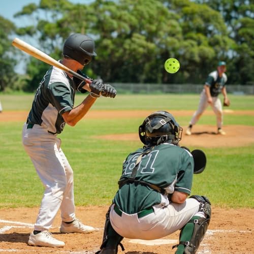 Coopay 24/50/100 Pack Practice Baseball 42mm Mini Plastic Hollow Softballs - Image 4