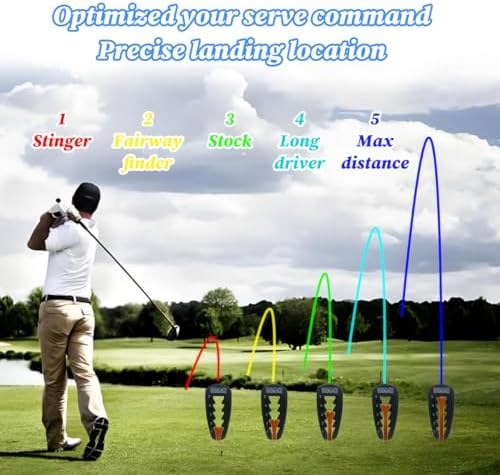 5/10PCS Adjustable Golf Tee Height Tool ProSet, Golf Accessories, Golf Training - Image 4