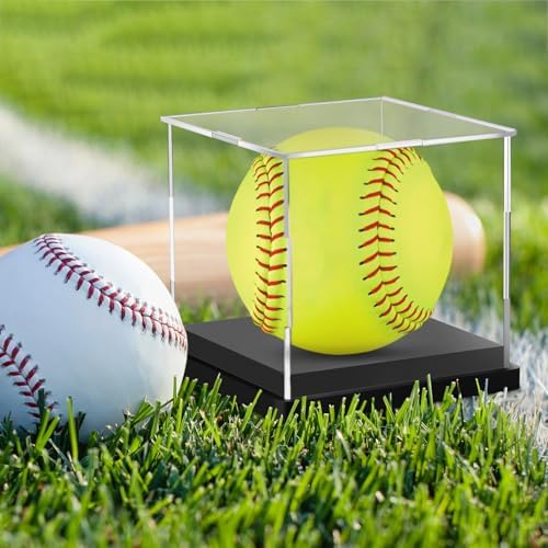 1PCS Softball Display Case Acrylic Clear Display Box Baseball Tennis Golf - Image 3