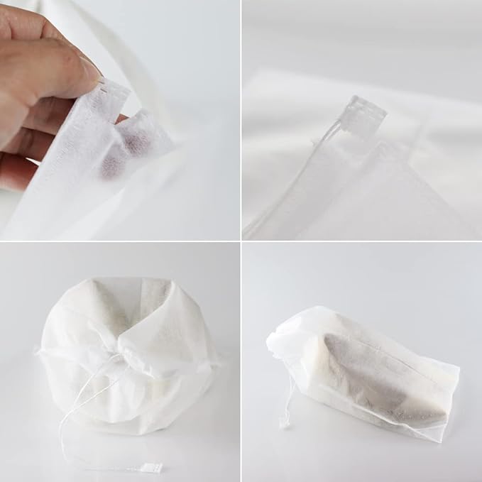 Non-woven Fabric Storage Bags 10Pcs Travel Shoe Bags Dust Cover Pouch Portable Drawstring Home Packing Bags (Small)