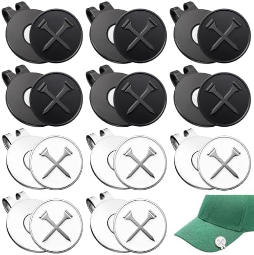 Golf Ball Marker Magnetic Hat Clip by Unknown