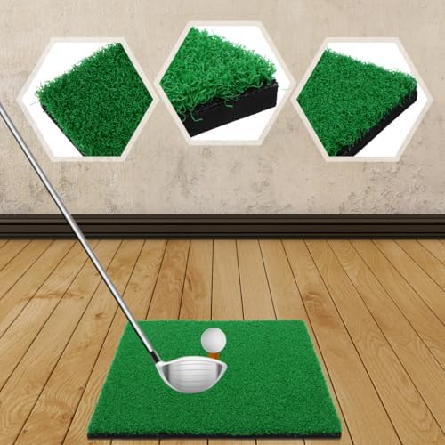 Toyvian Golf Practice Mat Portable Indoor Hitting Pad - Image 5